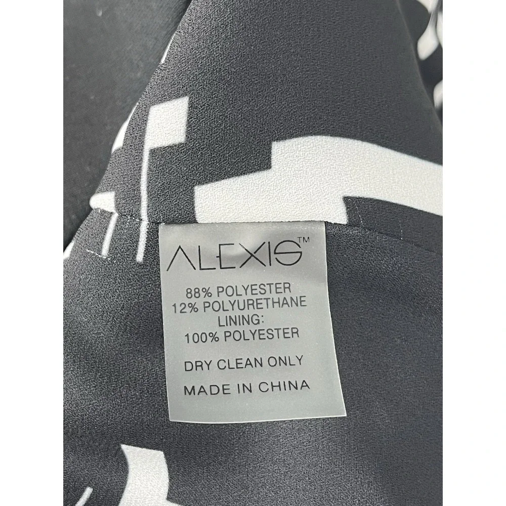 ALEXIS Zipper Blazer Small Black O Ring Structured Jacket Career Interview